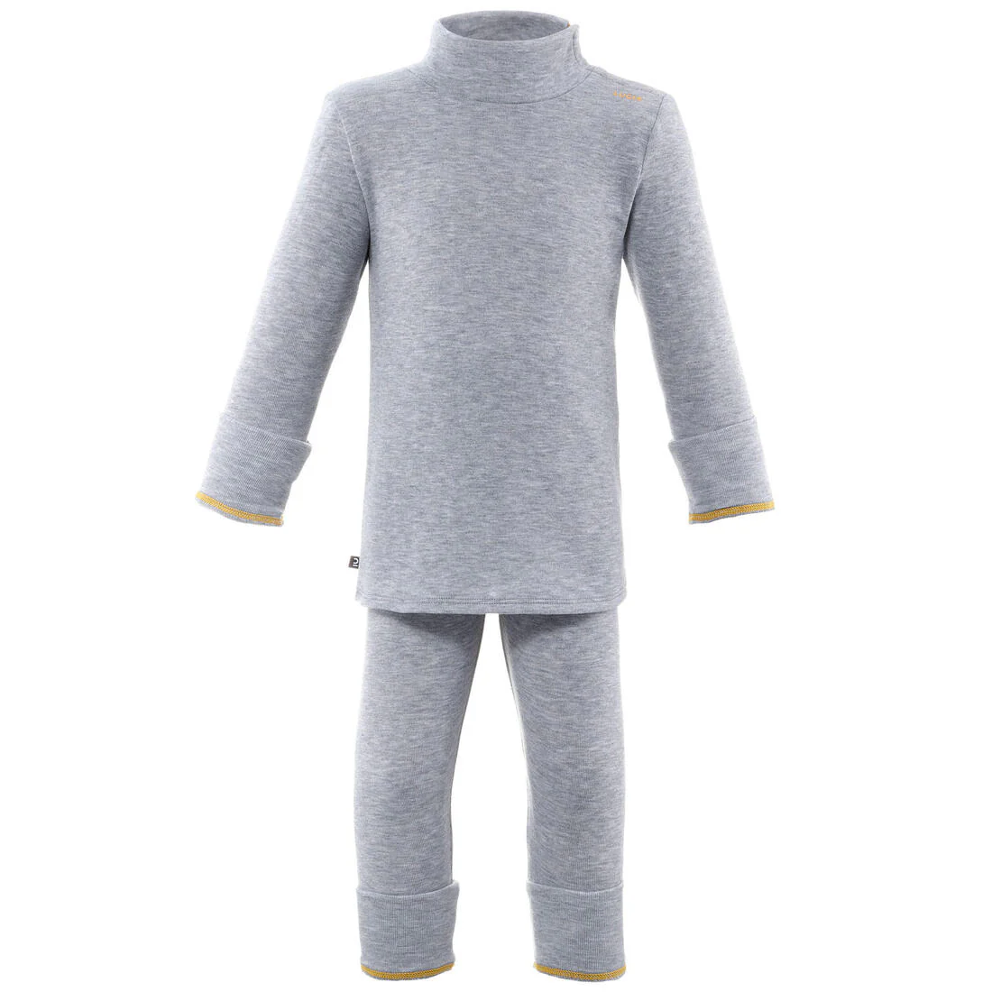 Pantalón térmico, Mallas de esquí grises para bebé - SMPLE WARM - Image 8