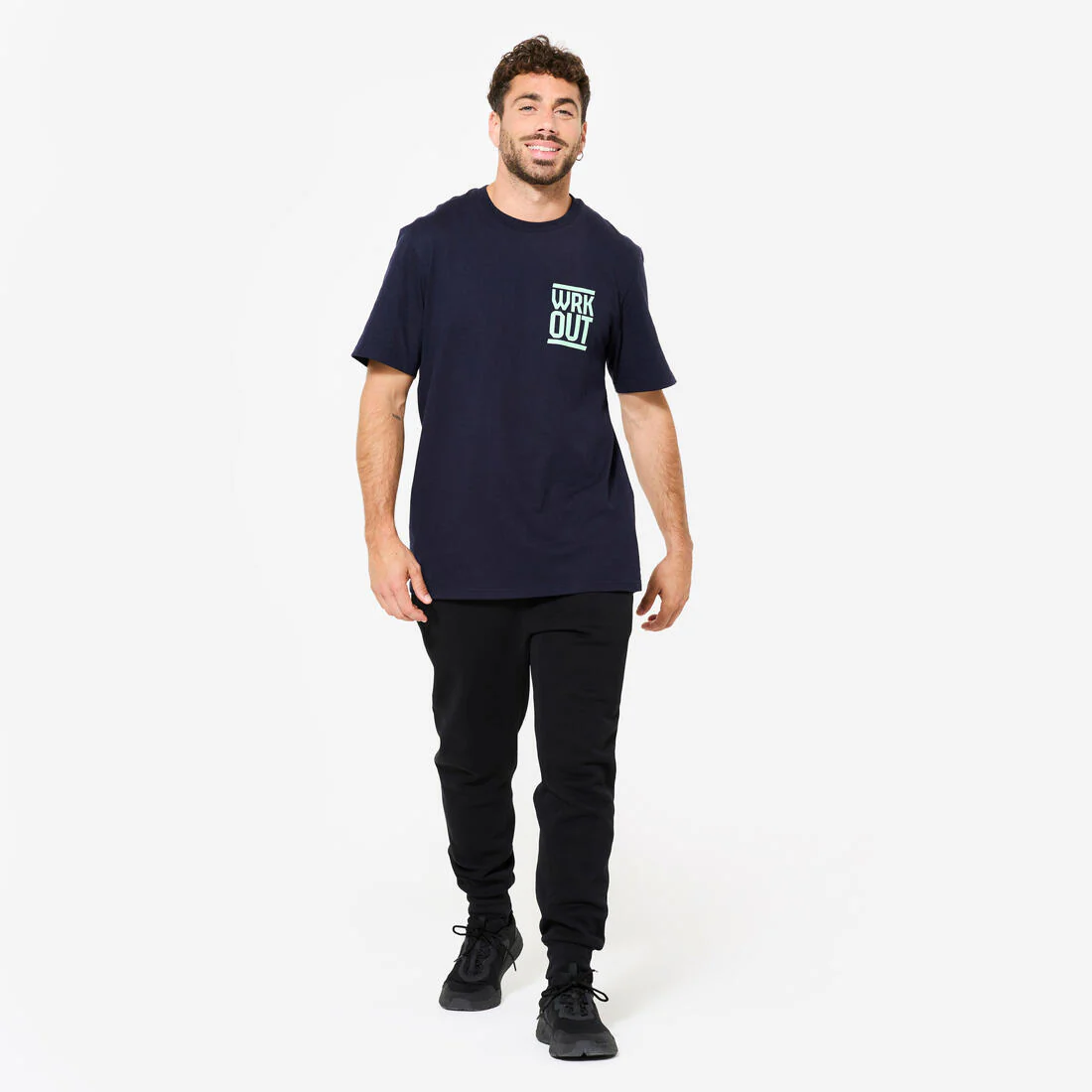 Pantalones de fitness de corte regular para hombre - Image 3