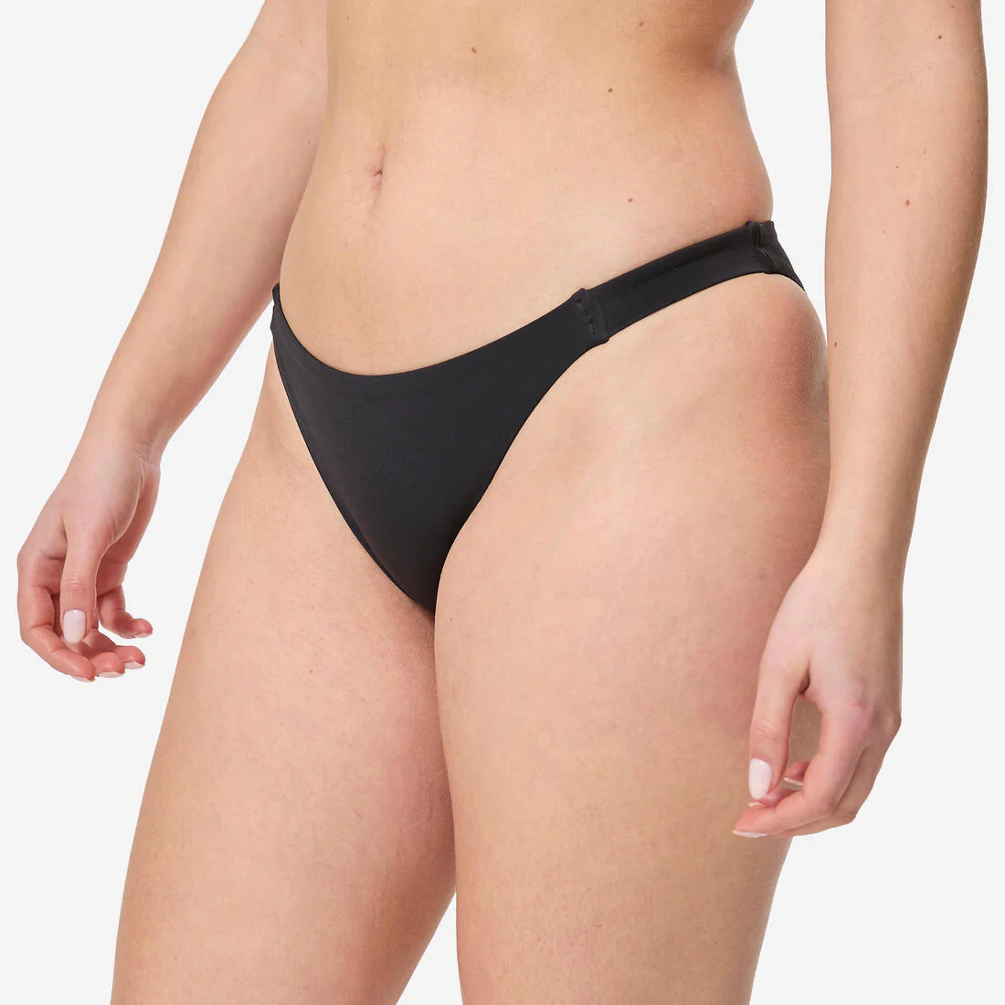 Panty de Bikini Aly Negro Bordes Laterales Finos Elásticos - Image 3