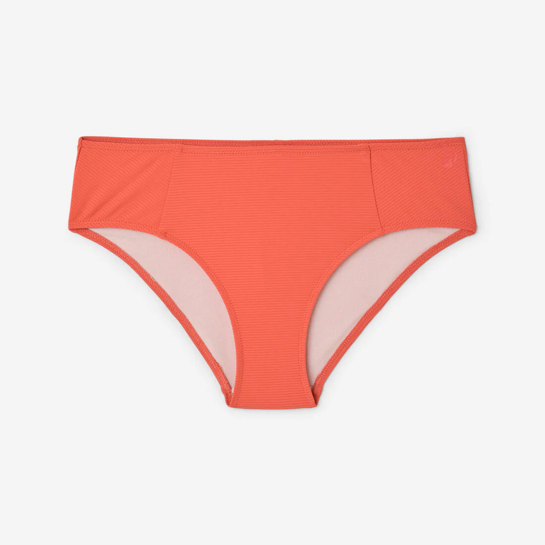 Panty de bikini de natación terracota texturizado para mujer 100 Lila Simy - Image 7