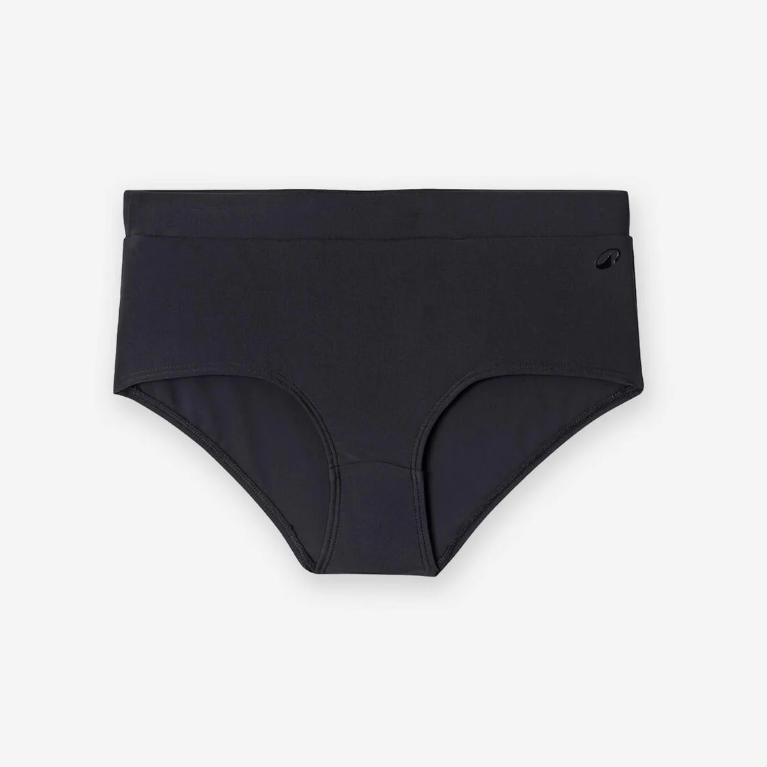 Panty de bikini de natación tipo short negro para mujer 100 Lola - Image 5