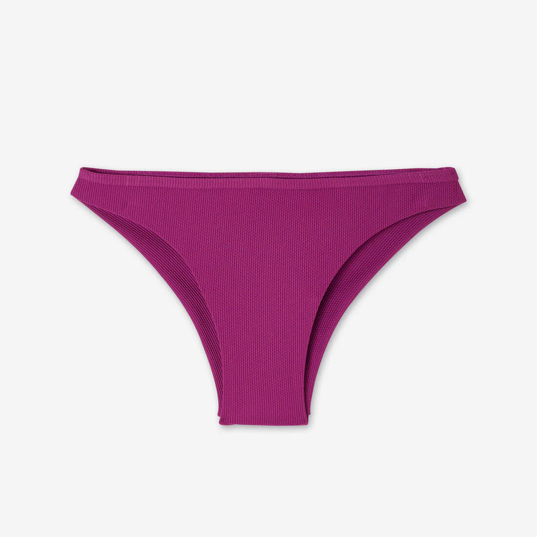 Panty de bikini de surf tipo tanga rosa texturizado para mujer Lulu Palmer - Image 10