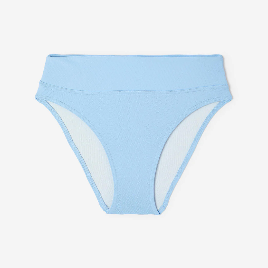 Panty de bikini de tiro alto caqui texturizado para mujer Nora - Image 10