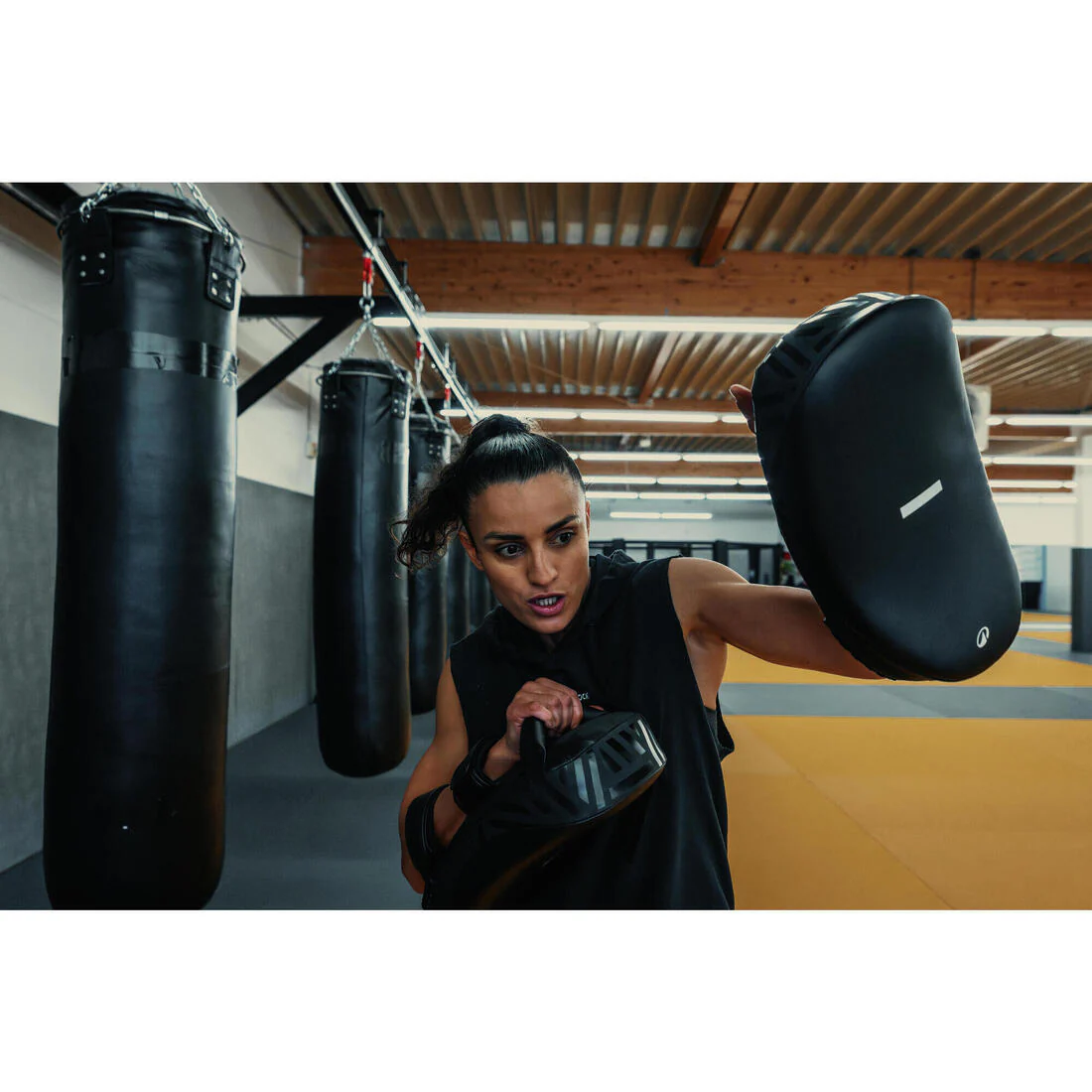 Pao de kick-boxing y muay-thai negro - Image 9