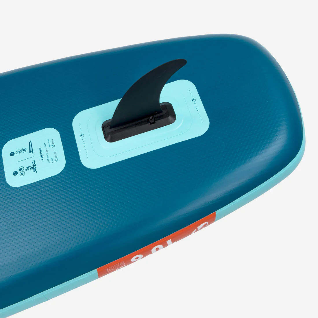 Paquete de stand up paddle inflable de 10'6 para 1 a 2 personas azul 100 - Image 20