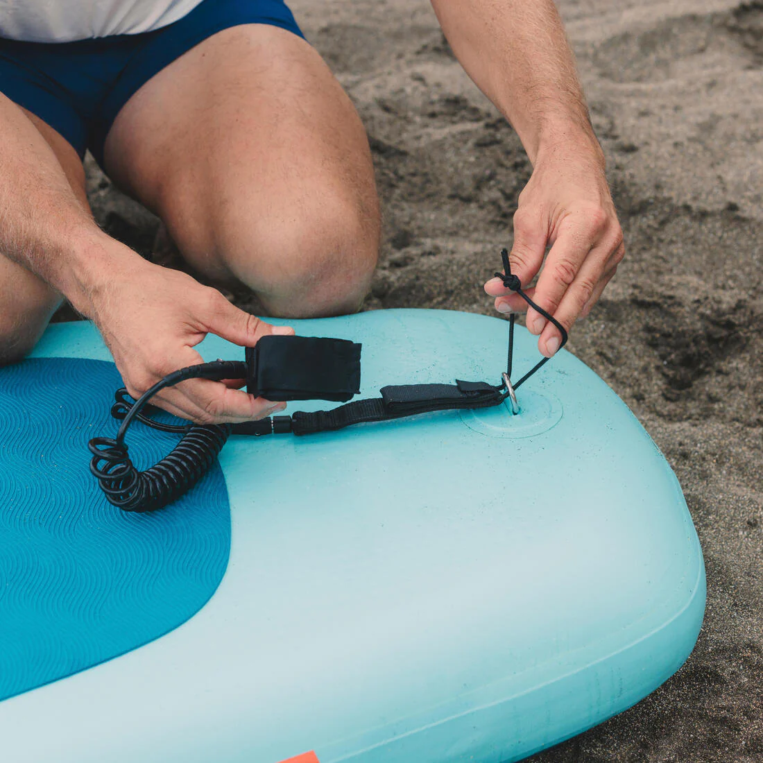 Paquete de stand up paddle inflable de 10'6 para 1 a 2 personas azul 100 - Image 29