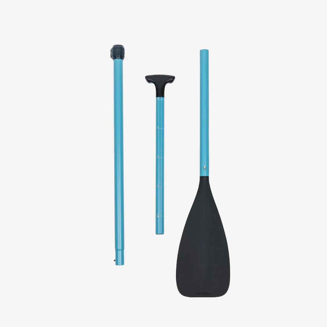 Paquete de stand up paddle inflable de 10'6 para 1 a 2 personas azul 100 - Image 9