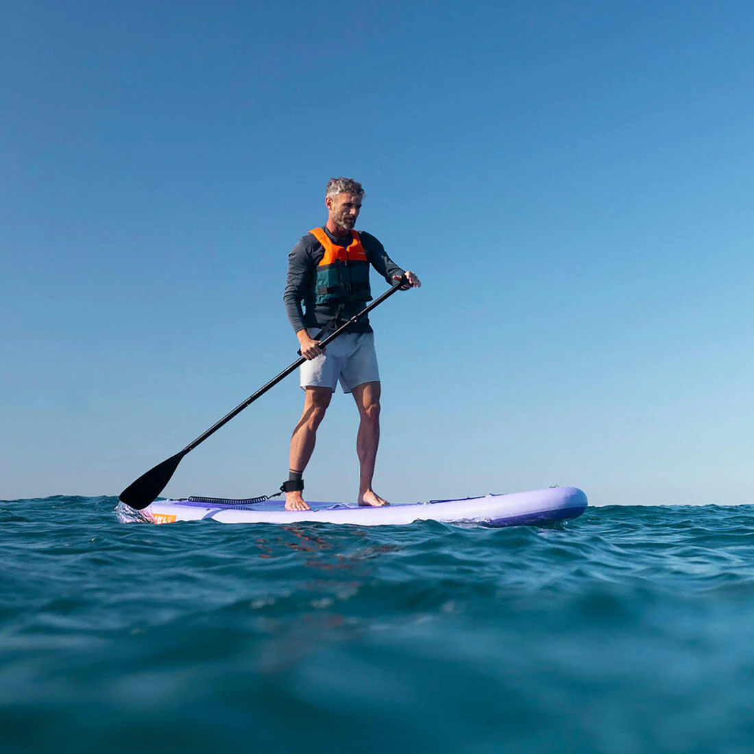 Paquete de stand up paddle inflable de 10'6 violeta edición limitada 100 - Image 10