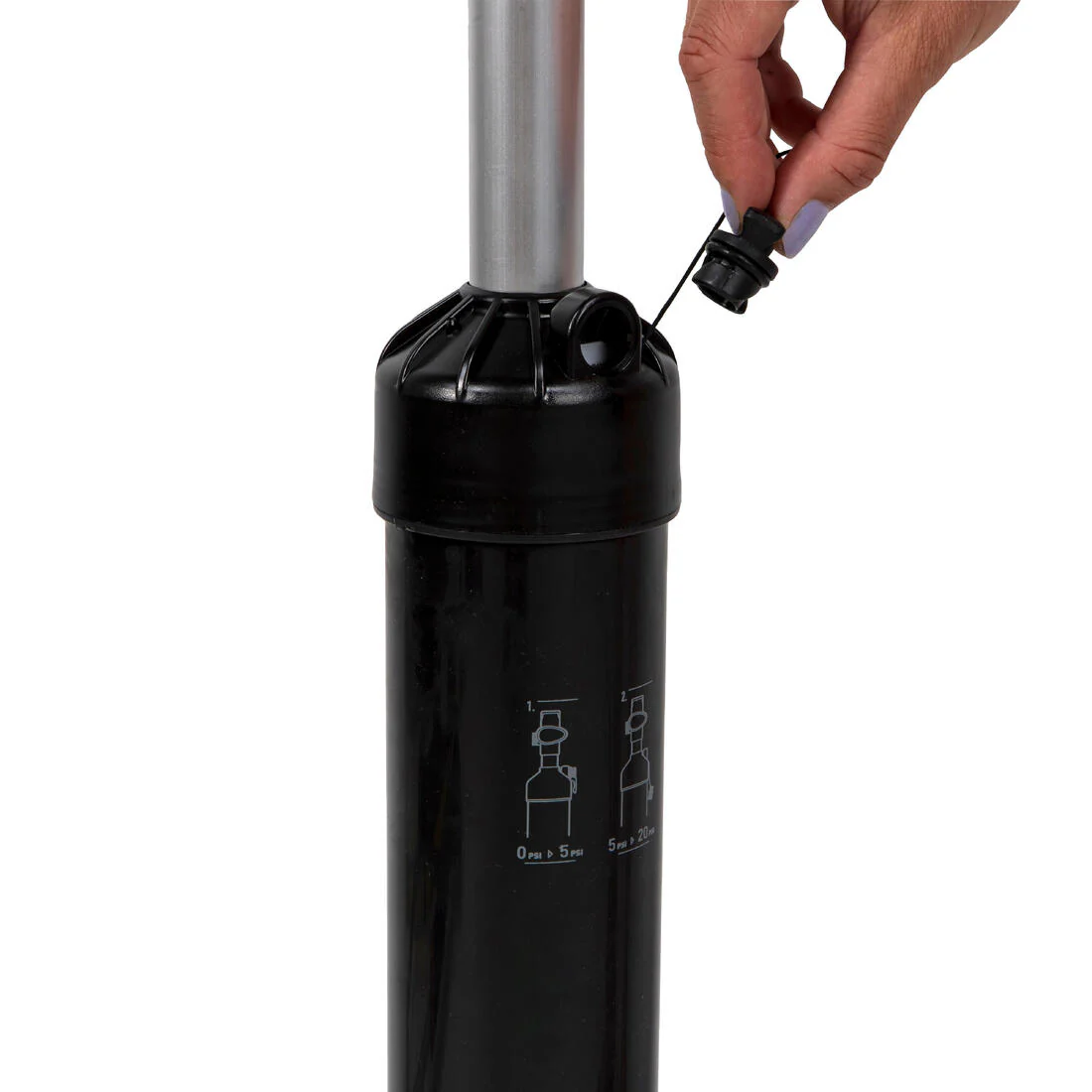 Paquete de stand up paddle inflable de 9'6 amarilla para una persona 100 - Image 43