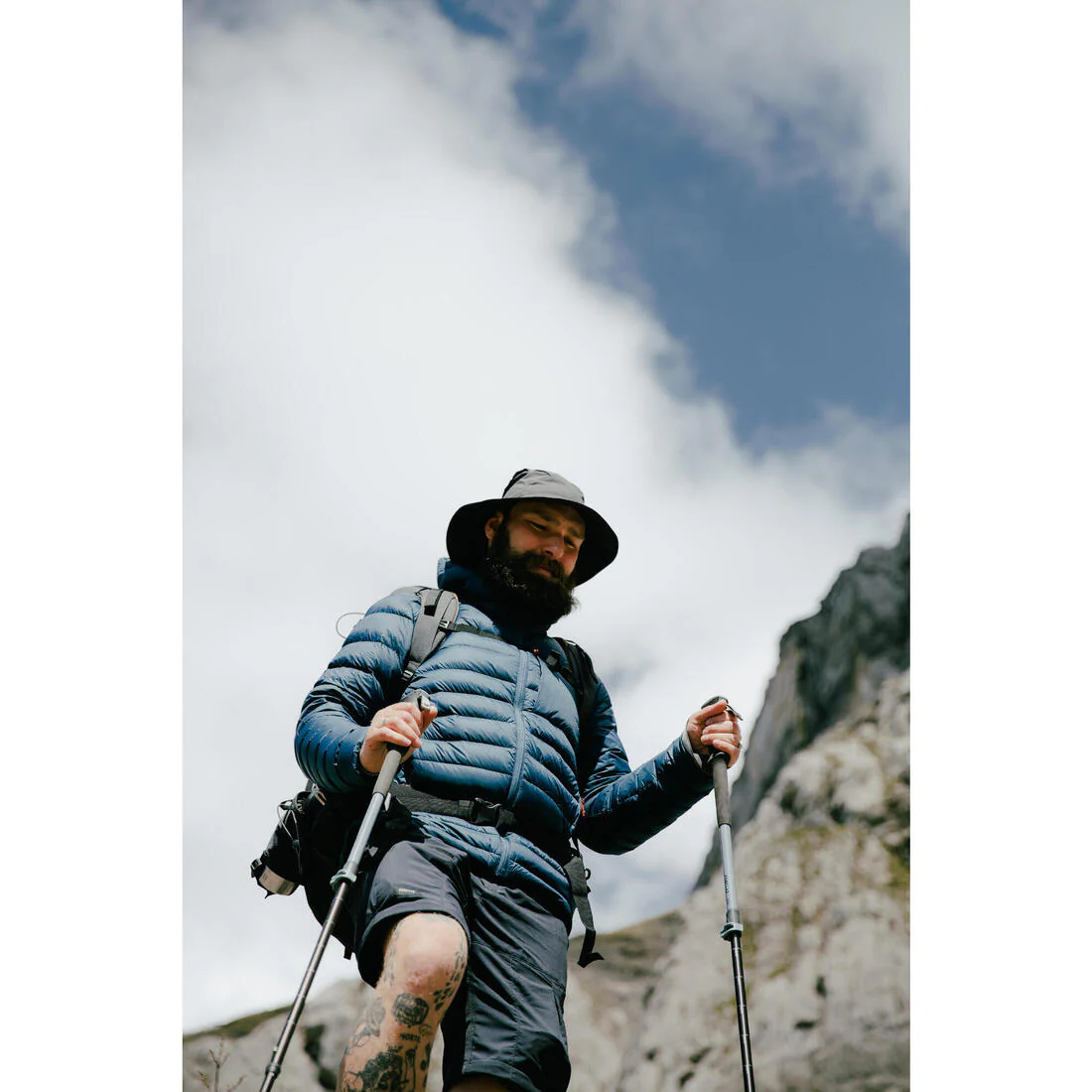 Chamarra de trekking acolchada con capucha hasta -10 °C para hombre MT500 - Image 21