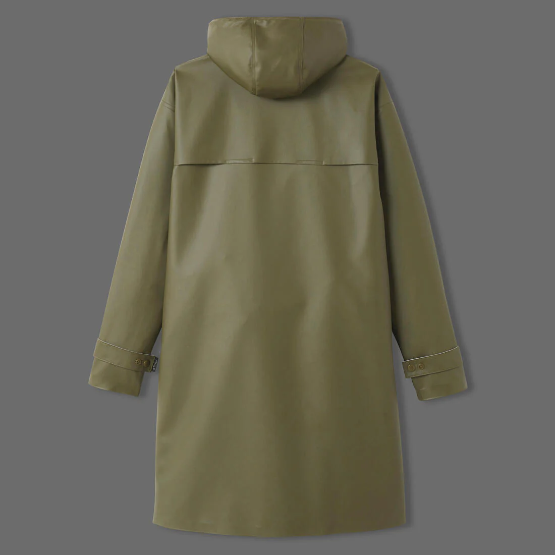 Parka de ciclismo urbano impermeable caqui unisex 540 - Image 26