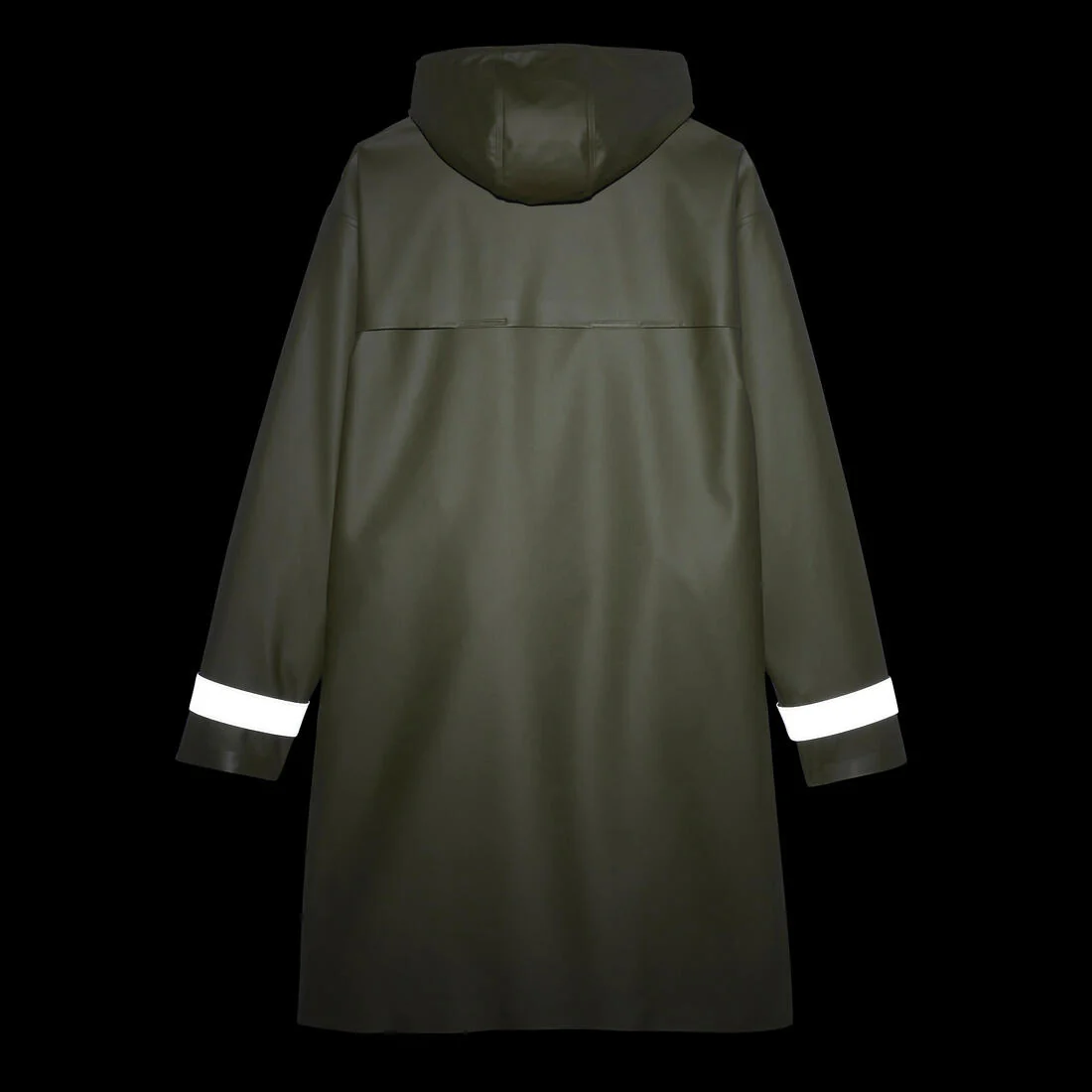 Parka de ciclismo urbano impermeable caqui unisex 540 - Image 29
