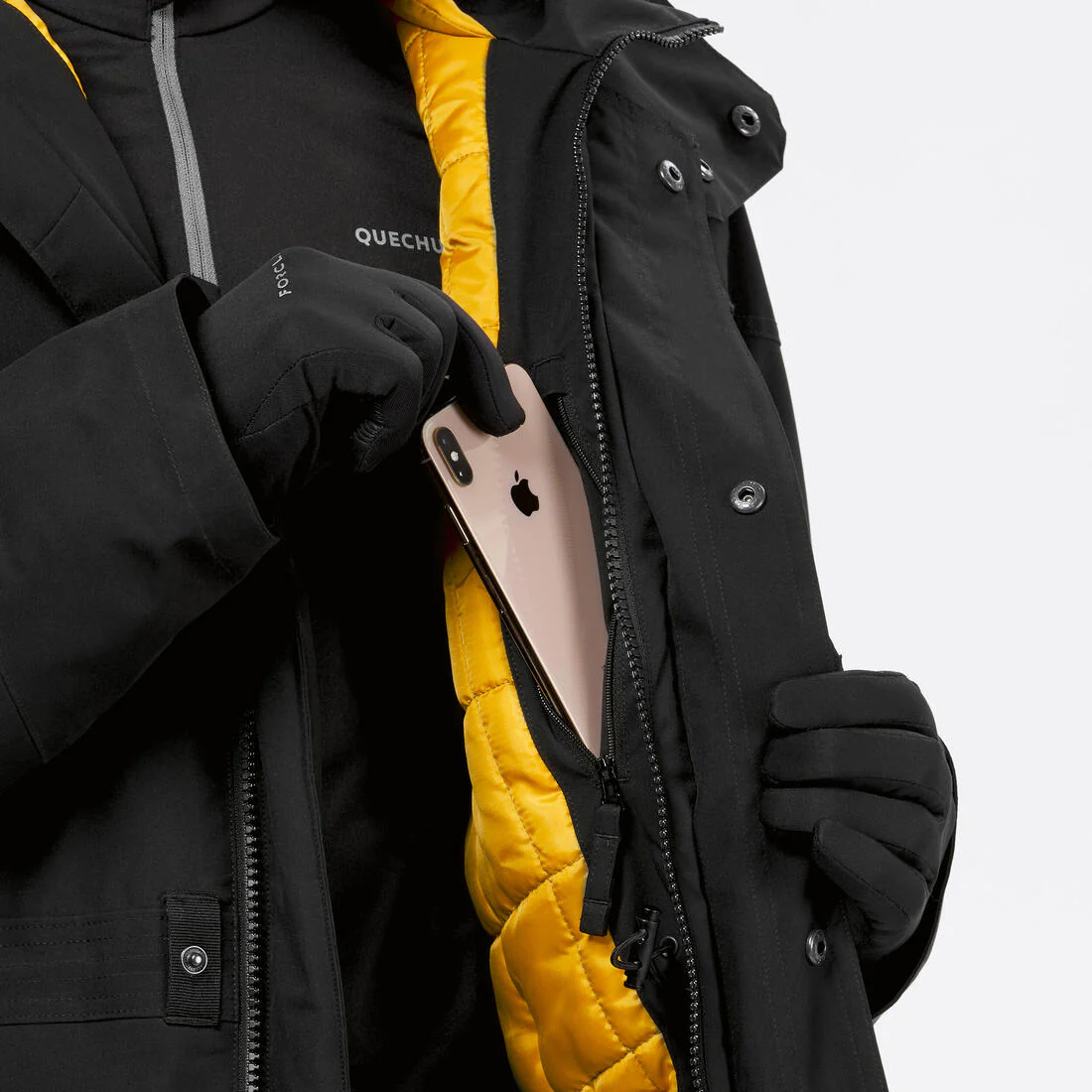 Parka de senderismo impermeable para invierno hasta -20 °C para hombre SH900 - Image 17