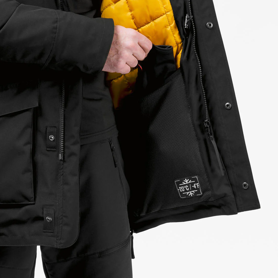 Parka de senderismo impermeable para invierno hasta -20 °C para hombre SH900 - Image 18