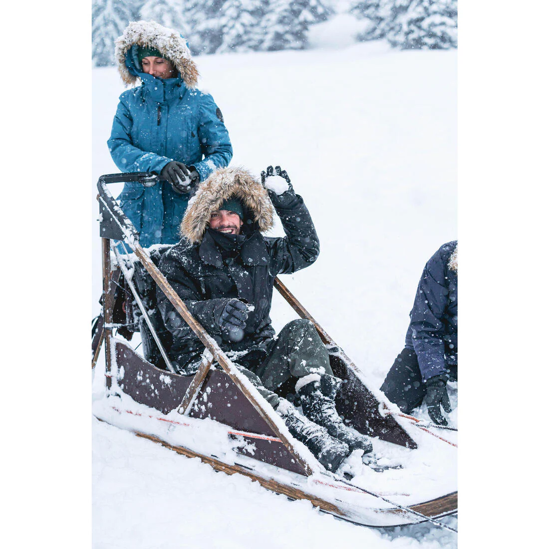 Parka de senderismo impermeable para invierno hasta -20 °C para hombre SH900 - Image 24