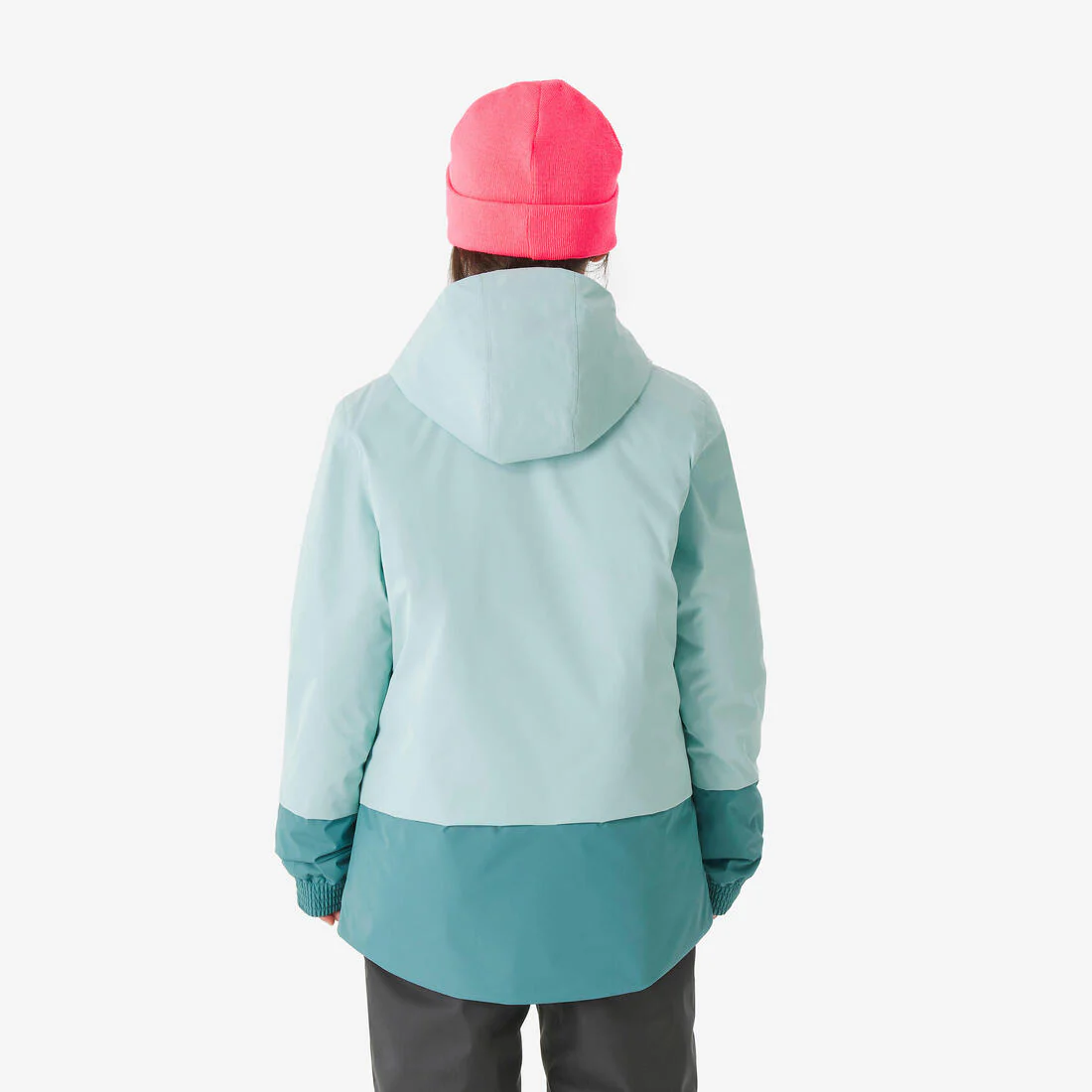 Chaqueta de Nieve Ski y Snowboard Niña - Wedze 100 Impermeable Azul Rosado - Image 5