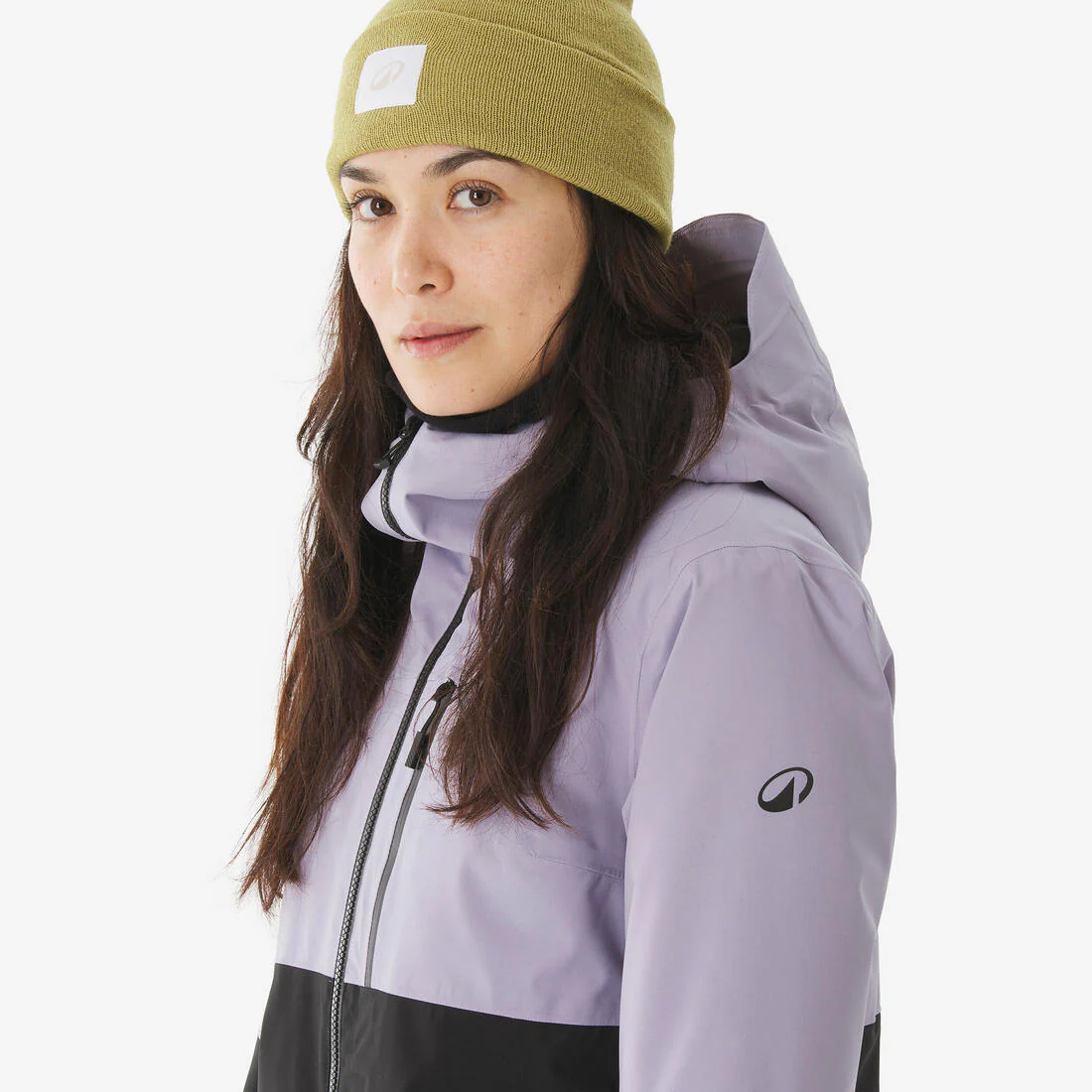 Chaqueta de Nieve Snb y Ski Mujer - Dreamscape 500 Cálida y Transpirable Morada - Image 4