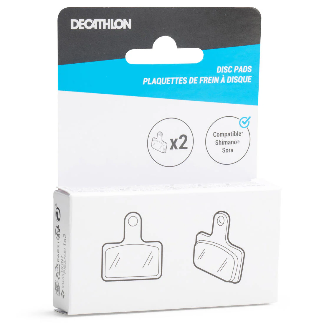 Pastillas de frenos de disco compatibles con Shimano - Image 3