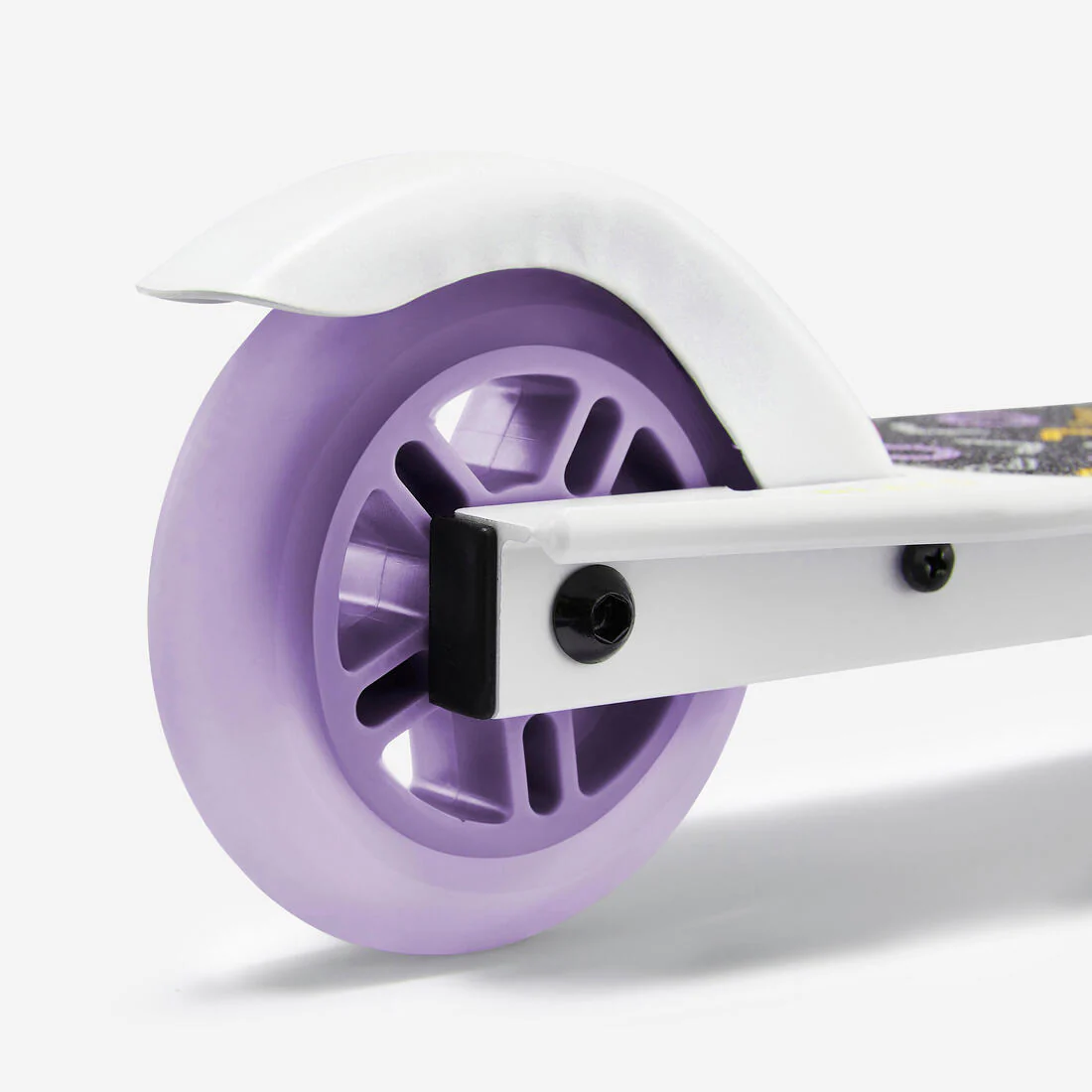 Patín del diablo con freno blanco con violeta para niños Play 5 - Image 7