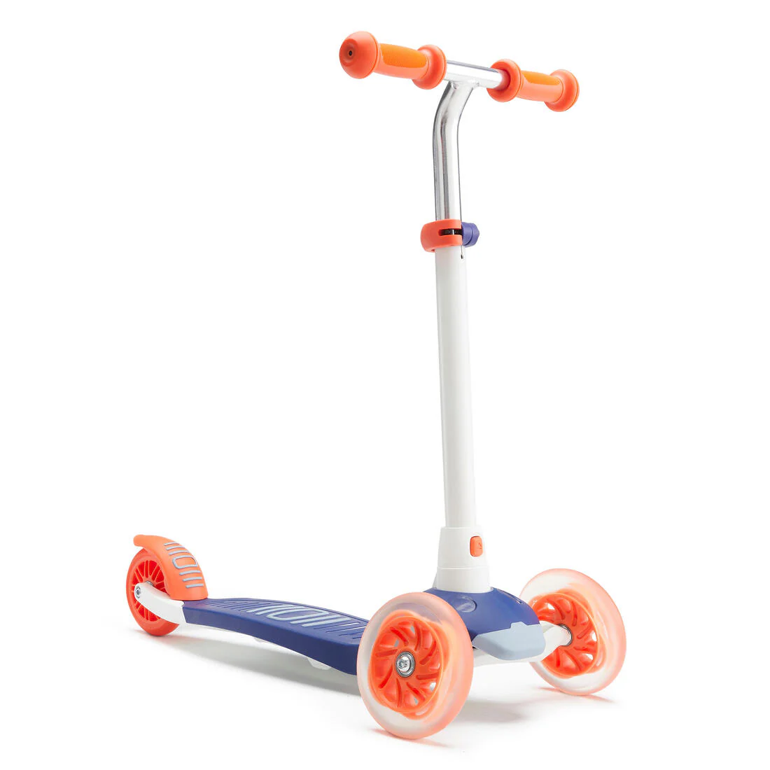 PATÍN DEL DIABLO DE 3 RUEDAS NIÑO B1 500 AZUL NARANJA - Image 14