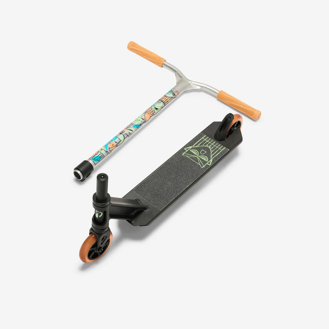 Patín del diablo freestyle con rueda de 110 mm de 3.4 kg MF520 Totem - Image 2