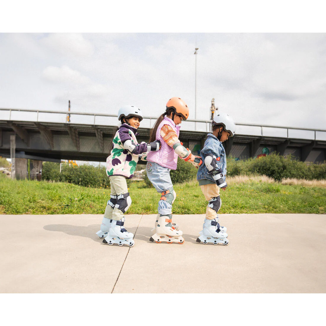 Patines azules para niños Learn 100 - Image 58