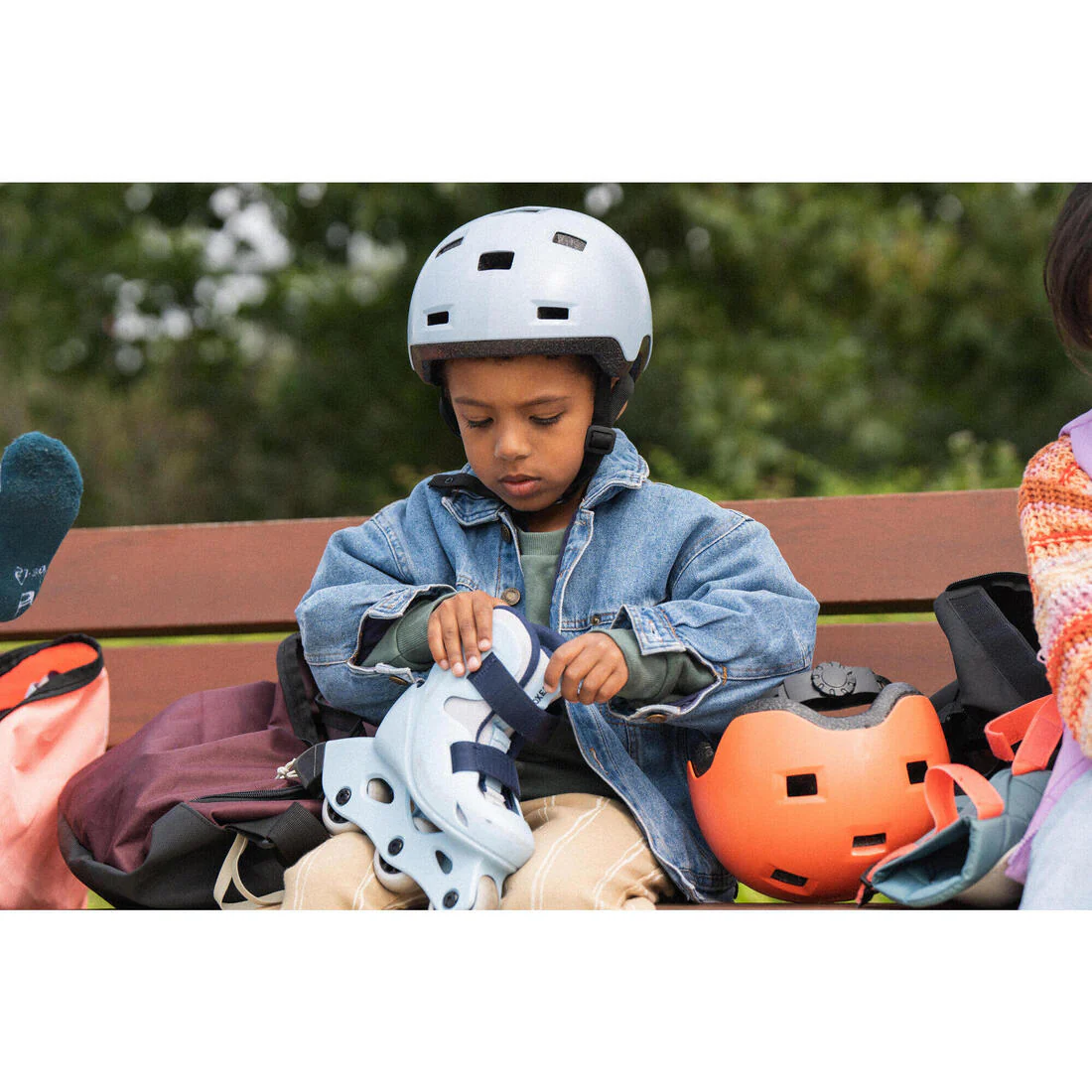 Patines azules para niños Learn 100 - Image 65