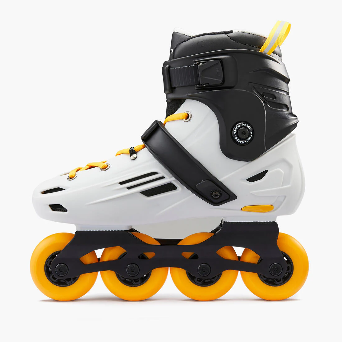 Patines en línea caqui claro para adulto Freeride MF500 - Image 12