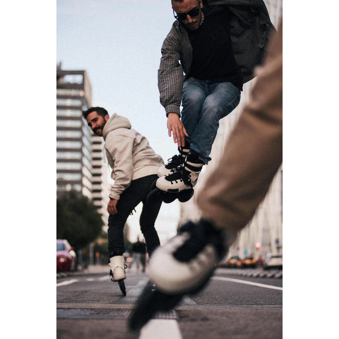 Patines en línea de 3 ruedas para adulto MF S Freeskate Hardboot 900 - Image 11