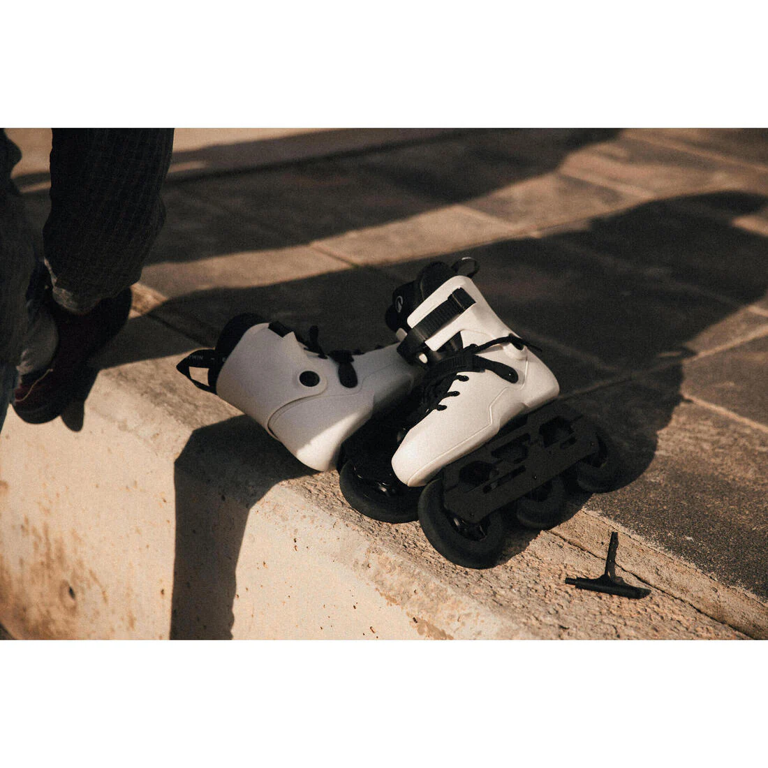 Patines en línea de 3 ruedas para adulto MF S Freeskate Hardboot 900 - Image 12
