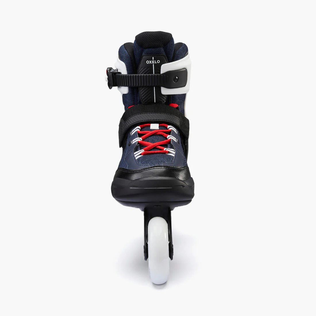 Patines en línea de fitness azul/rojo para adulto FIT500 - Image 8