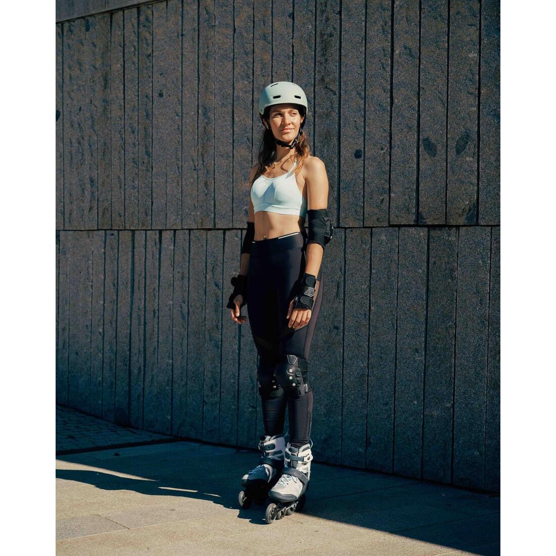 Patines en línea de fitness gris claro para adulto FIT500 - Image 14