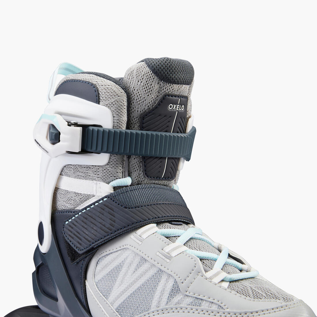 Patines en línea de fitness gris claro para adulto FIT500 - Image 3