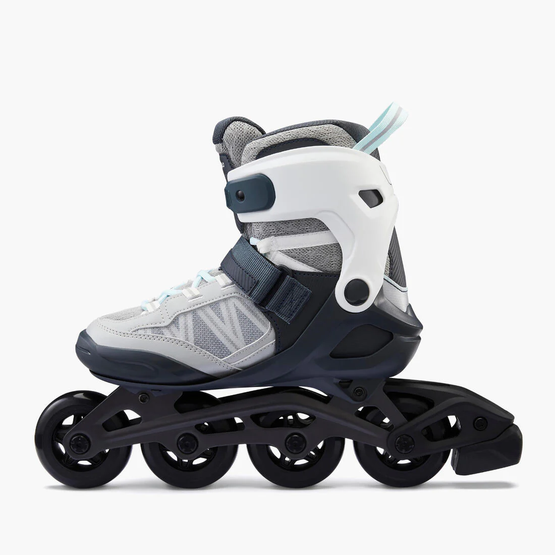 Patines en línea de fitness gris claro para adulto FIT500 - Image 6