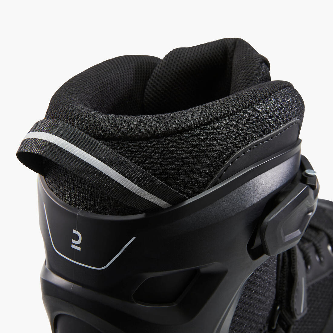Patines en Línea Fitness FIT100 Adulto Negro Plata - Image 4