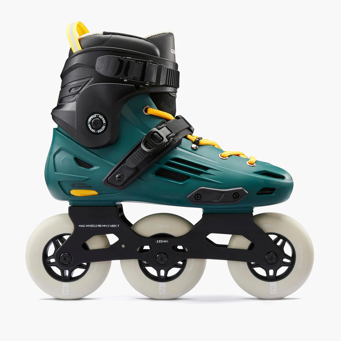 Patines en línea verdes para adulto Freeskate MF900 Urban