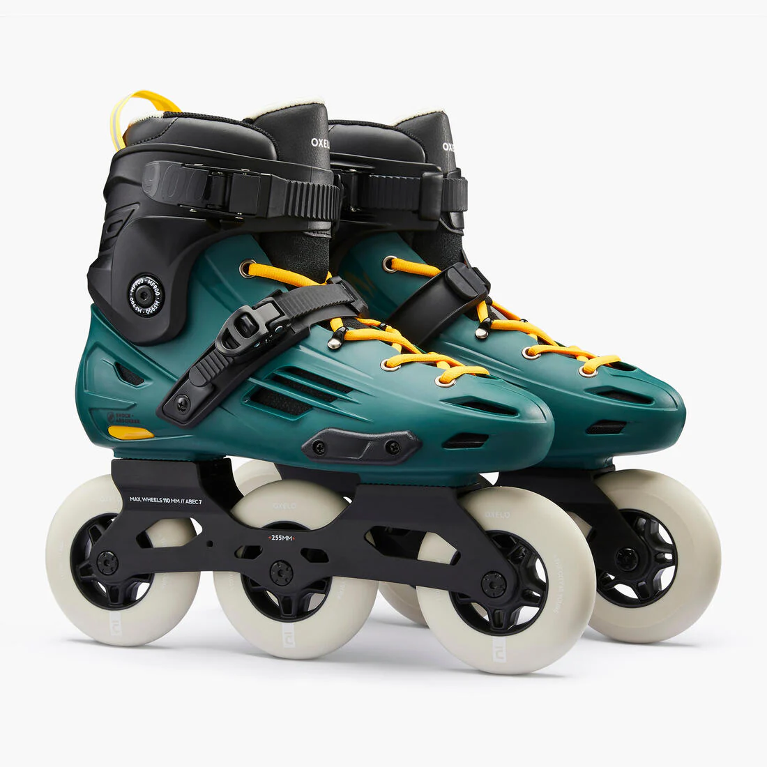 Patines en línea verdes para adulto Freeskate MF900 Urban - Image 2