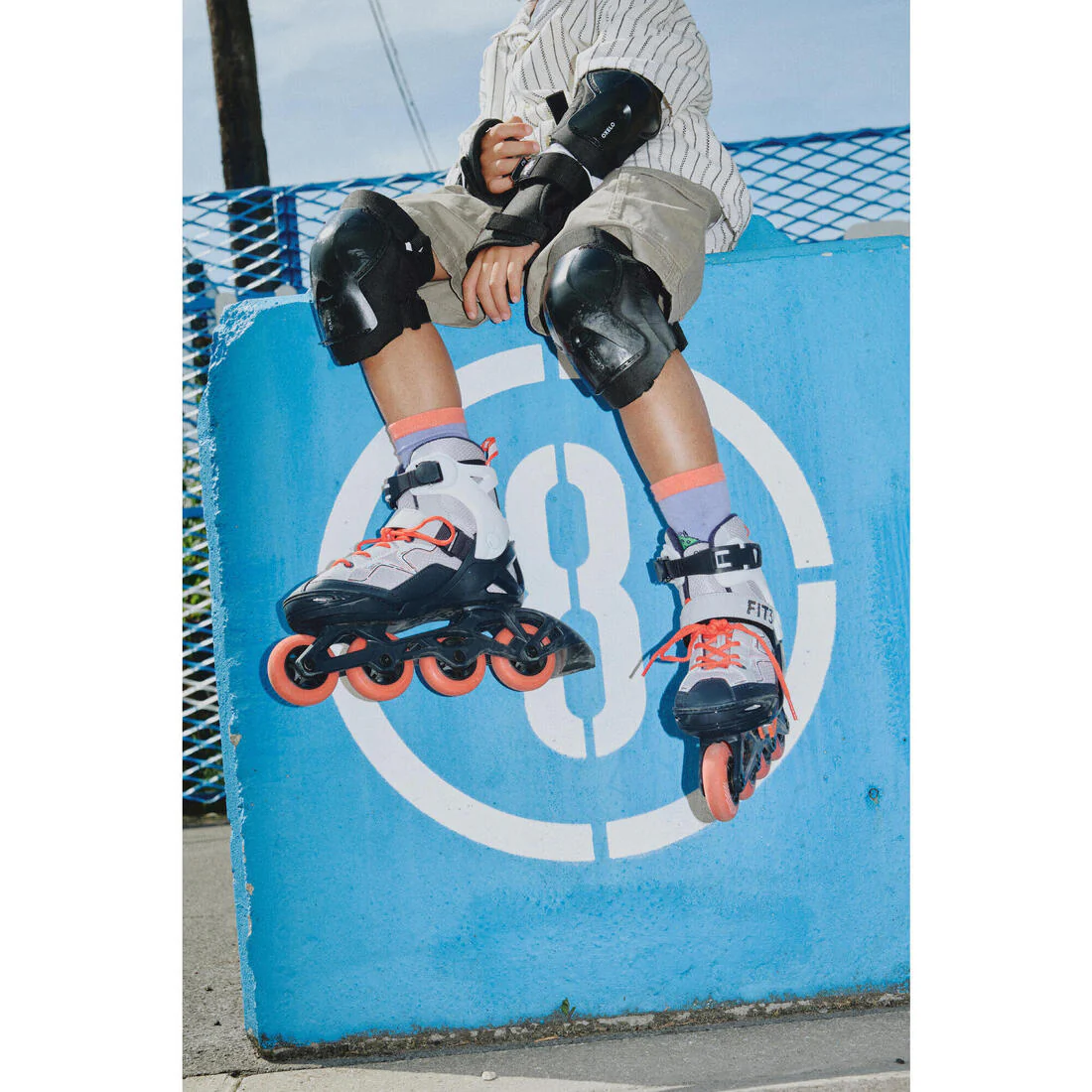 Patines Fitness FIT 3 Niños Gris Abisal - Image 33