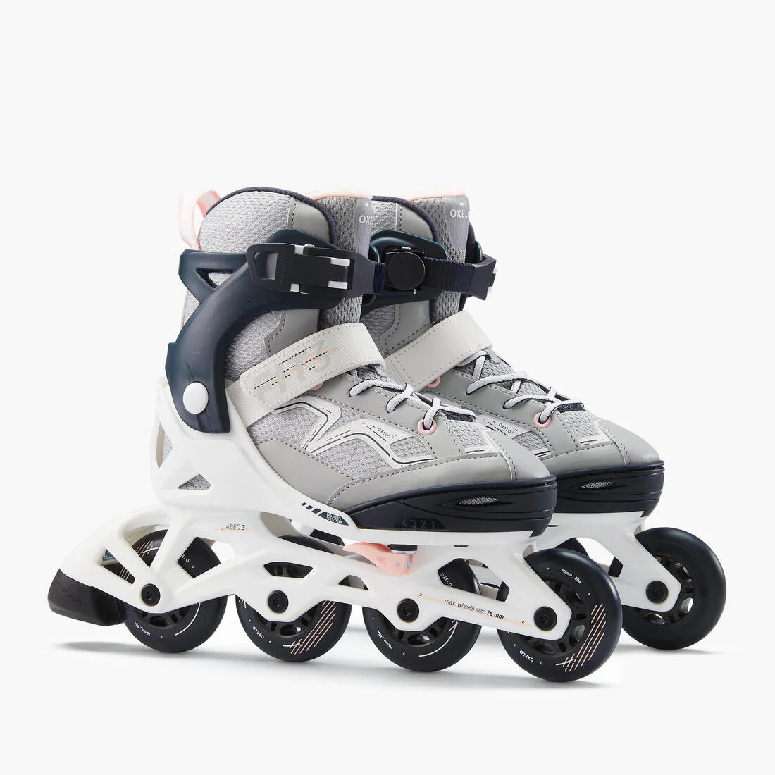 Patines Fitness FIT 3 Niños Gris Abisal - Image 4