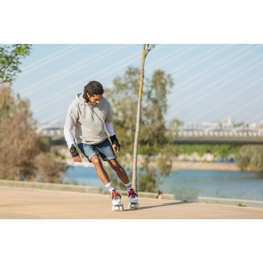 Patines Quad 100 Adulto Blanco - Image 13