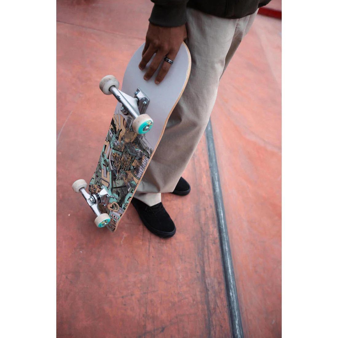 Patineta completa de 8" Retro CP100 - Image 15
