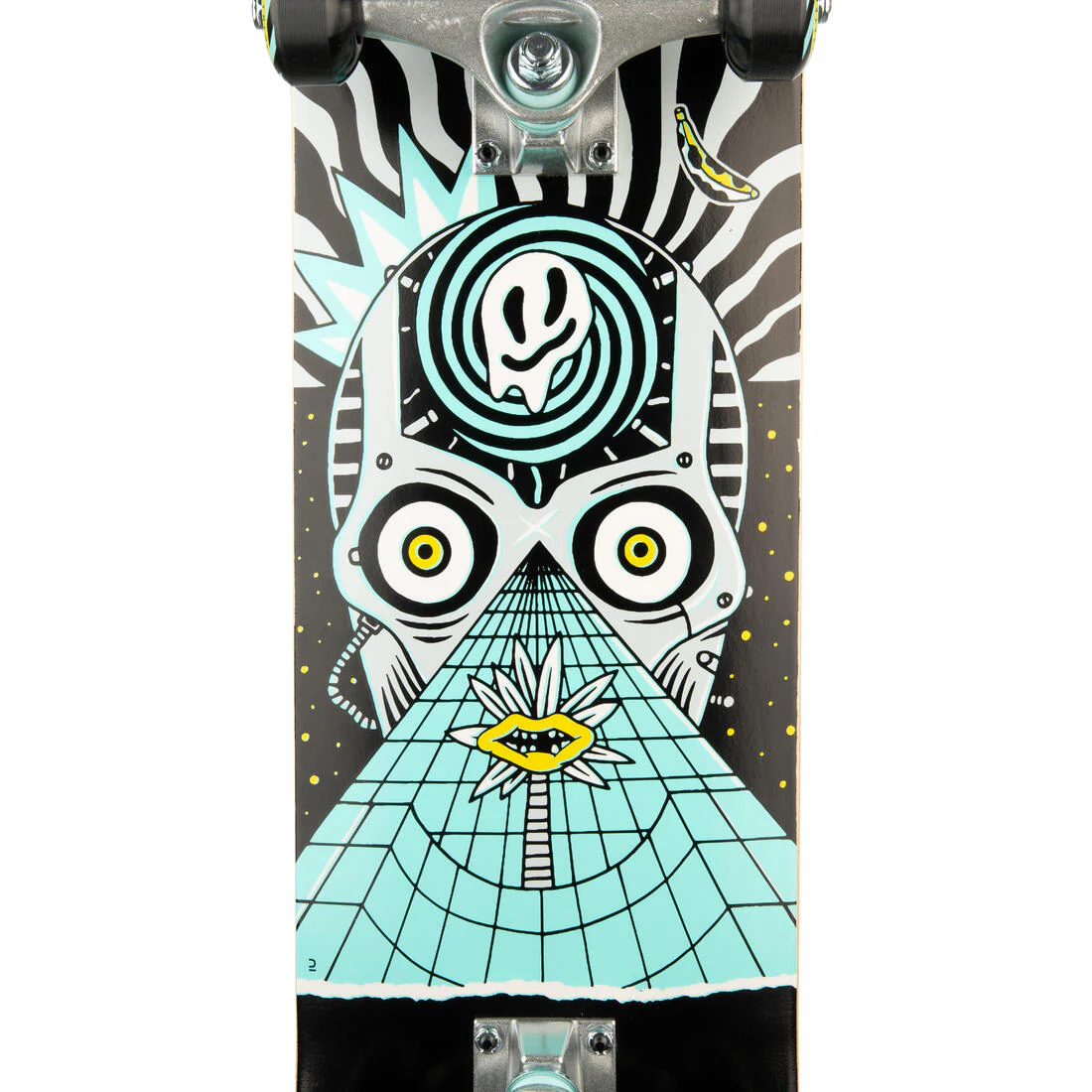 Patineta de 7.6" con diseño cósmico para niños de 8-12 años CP100 MID - Image 13