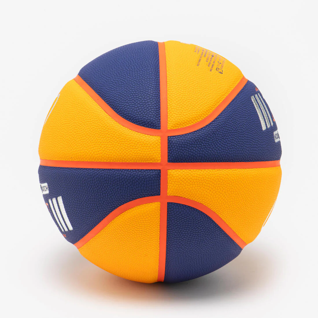 PELOTA DE BASQUETBOL BT500 NARANJO AZUL - Image 4