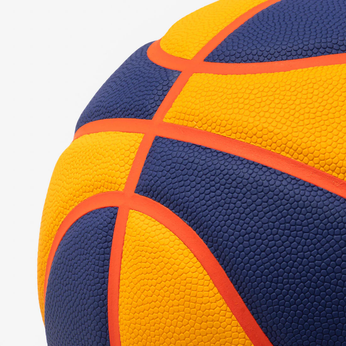 PELOTA DE BASQUETBOL BT500 NARANJO AZUL - Image 5