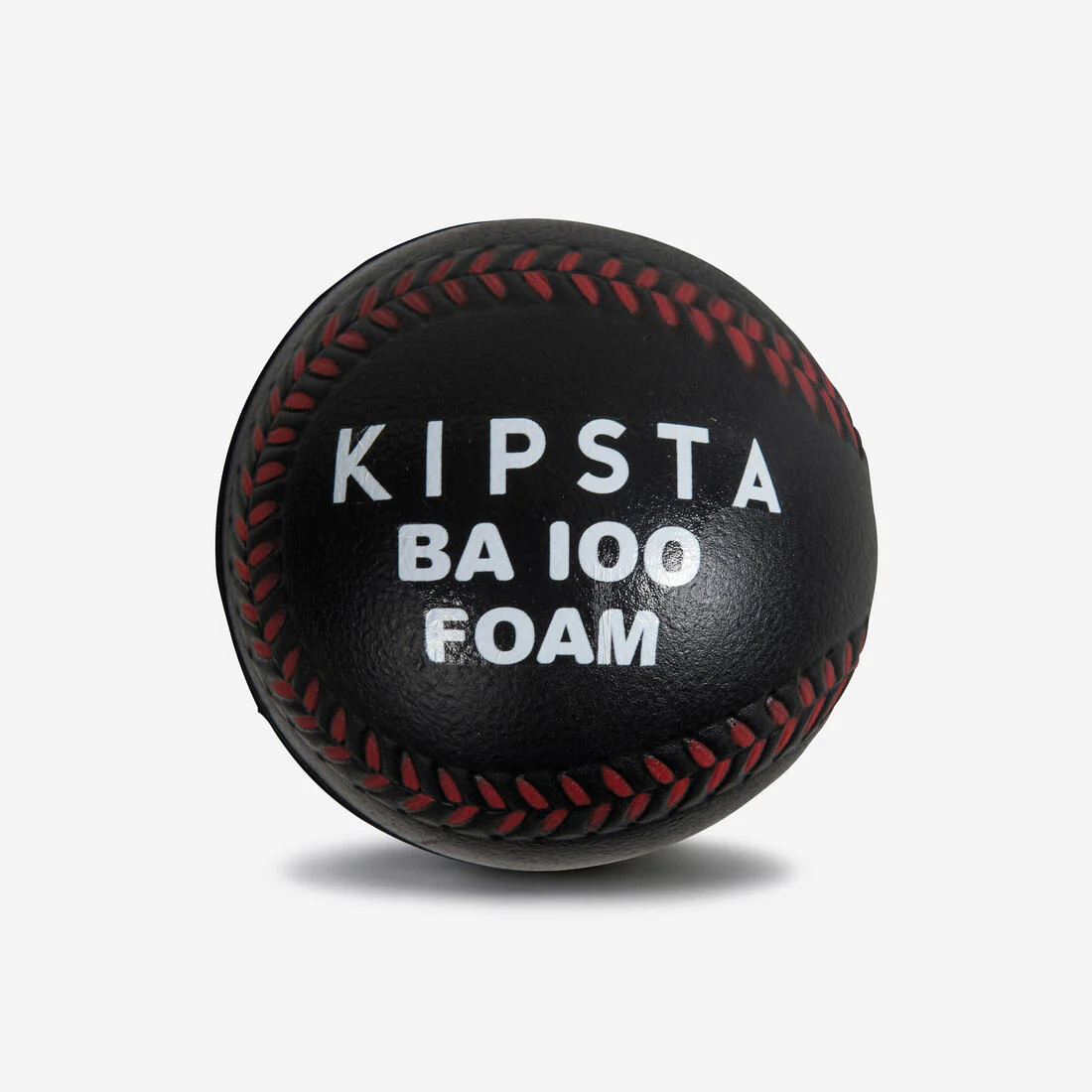 Pelota de beisbol de espuma BA 100 foam negro y rojo - Image 3