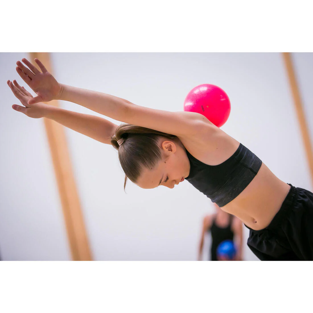 Pelota de gimnasia rítmica de 165 mm rosa neón - Image 13