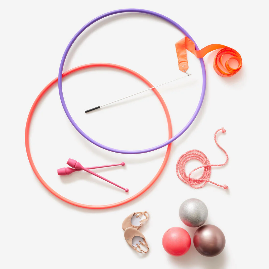 Pelota de gimnasia rítmica de 165 mm rosa neón - Image 6