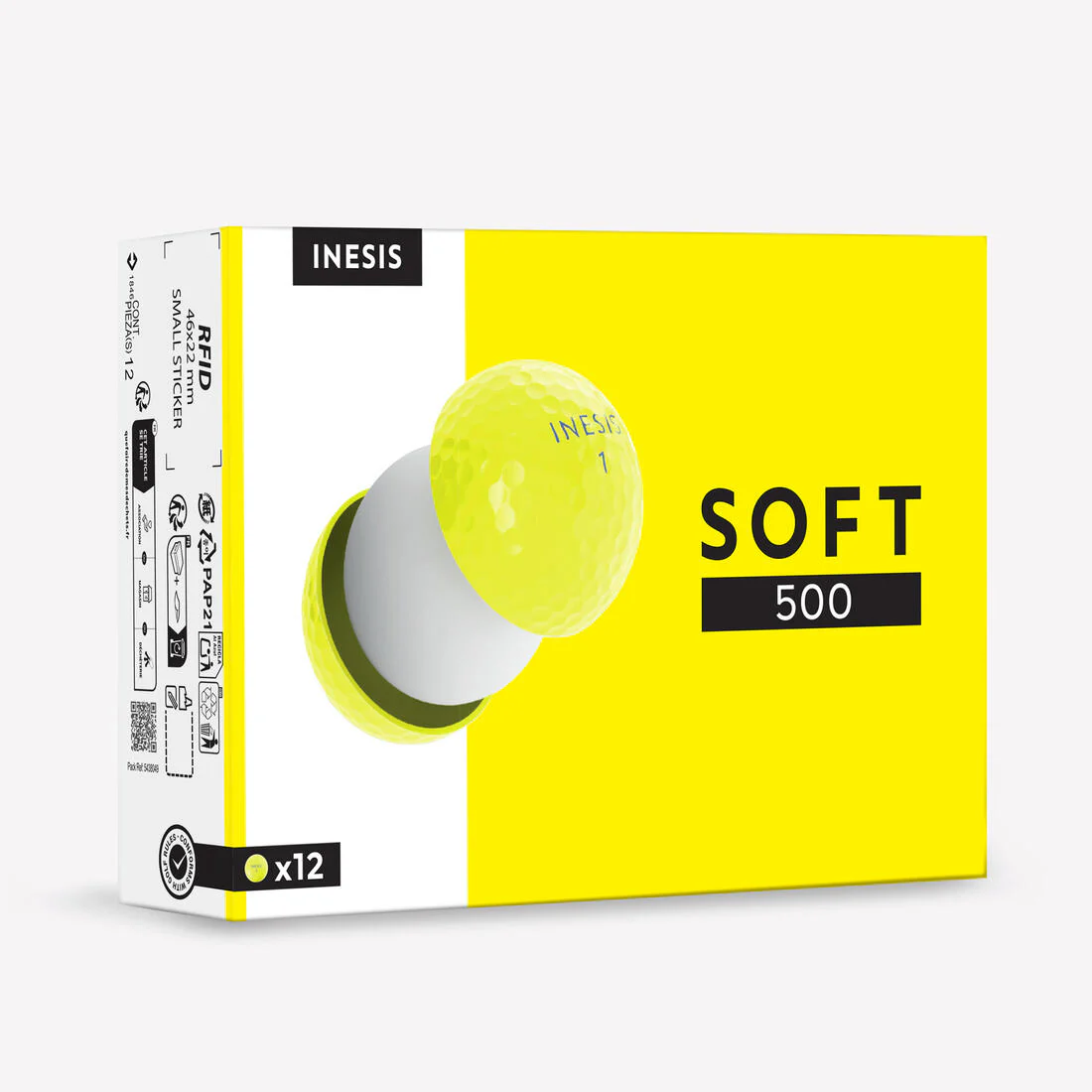 Pelota de golf SOFT 500 x12 - Image 3