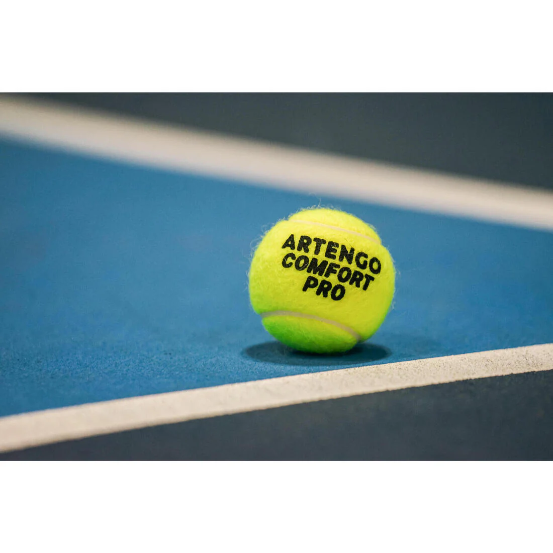 Pelota de tenis polivalente - ARTENGO Comfort Pro * 4 AMARILLO 2 Tubos - Image 6