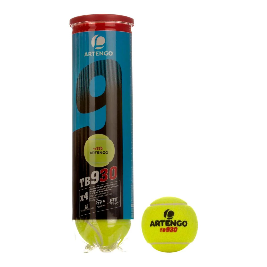 PELOTA DE TENIS  TB930 *4 AMARILLO SPEED - Image 12